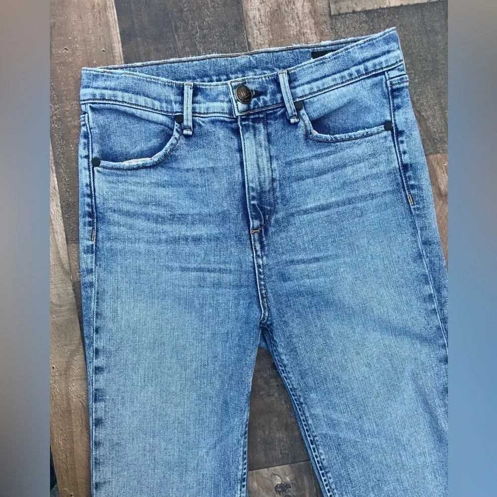 RAG & BONE High Rise Straight Leg Light Stone Wash Jeans Size 26 Zipper Fly - Picture 7 of 13